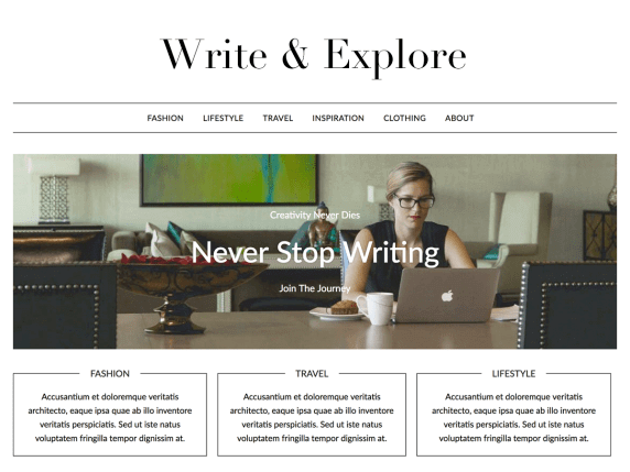 MinimalisticBlogger-top-best-free-WordPress-theme-for-writers-EverestThemes