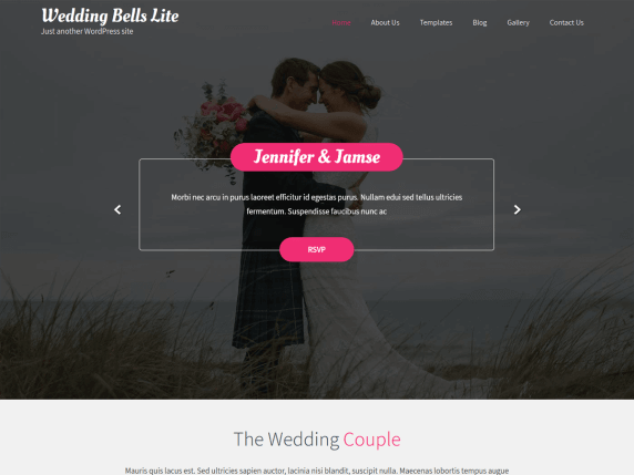 Wedding-bells-lite-best-free-WordPress-responsive-blog-themes-EverestThemes