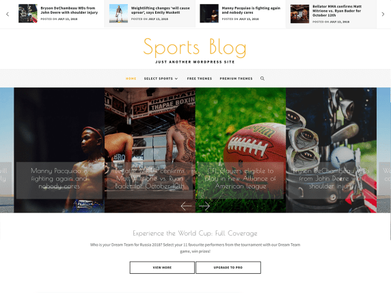 SportsBlog-best-free-responsive-blog-WordPress-themes-EverestThemes