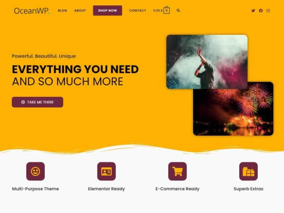 OceanWP-top-most-popular-and-free-WordPress-themes-EverestThemes