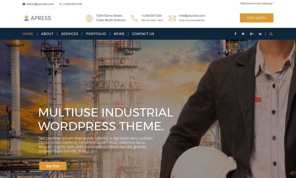 Portfolio WordPress Themes