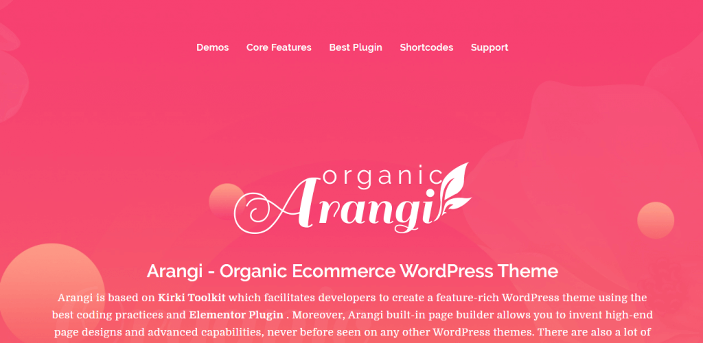 OrganicArangi-responsive-premium-eCommerce-WordPress-themes-EverestThemes