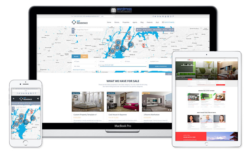Real Estate WordPress Theme