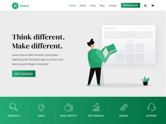 Zakra-top-best-free-elementor-WordPress-themes-EverestThemes